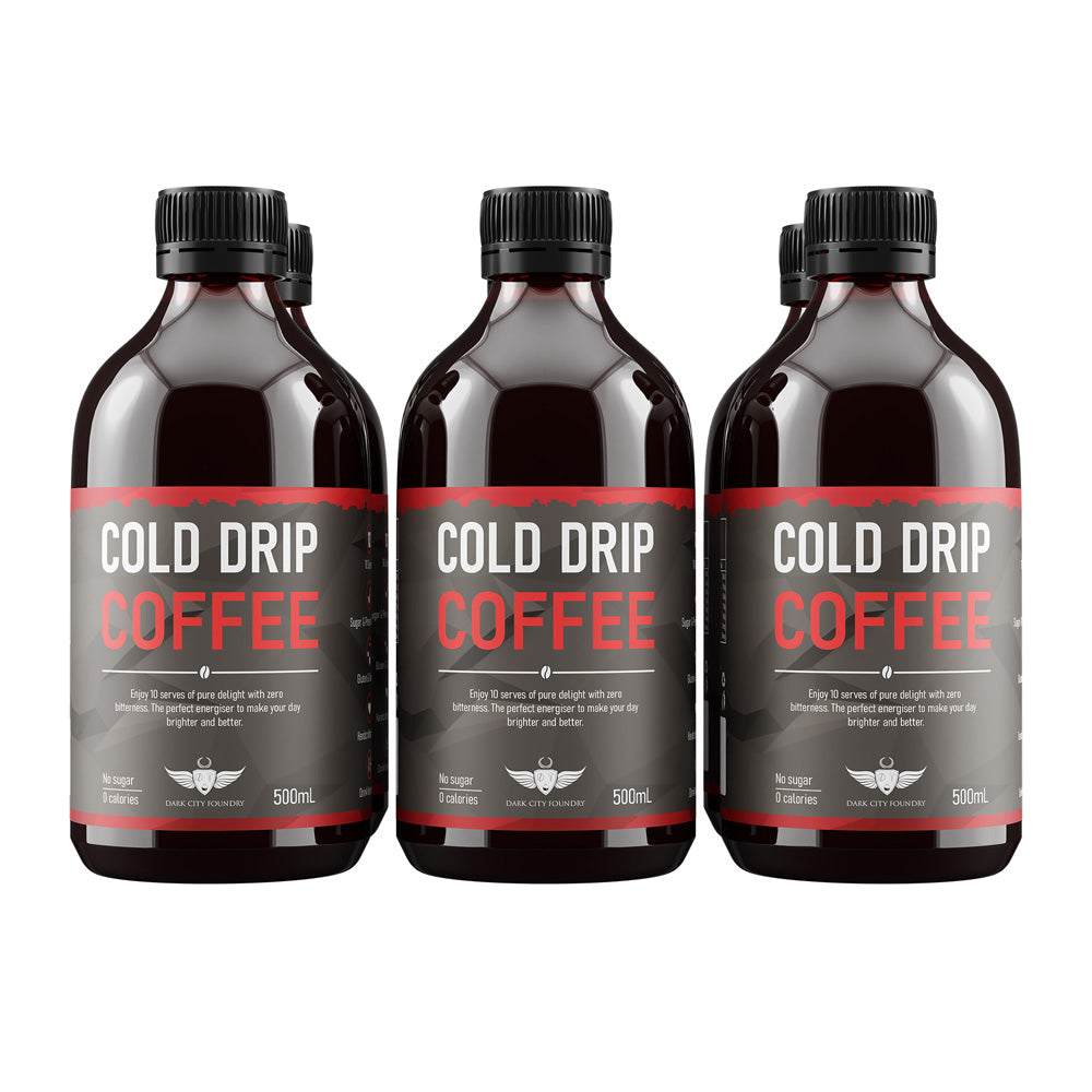 6 bottles of cold drip coffee 500ml