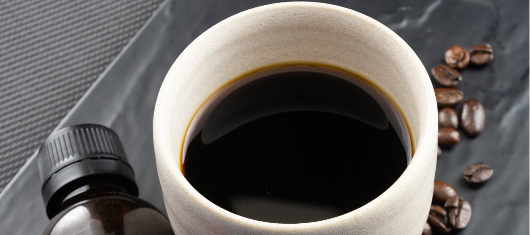 cold drip coffee in a mug