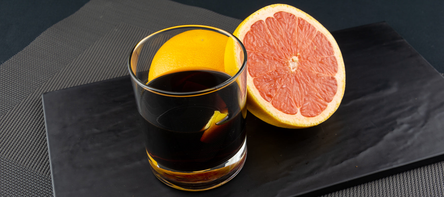 Grapefruit Cold Drip Coffee Mocktail