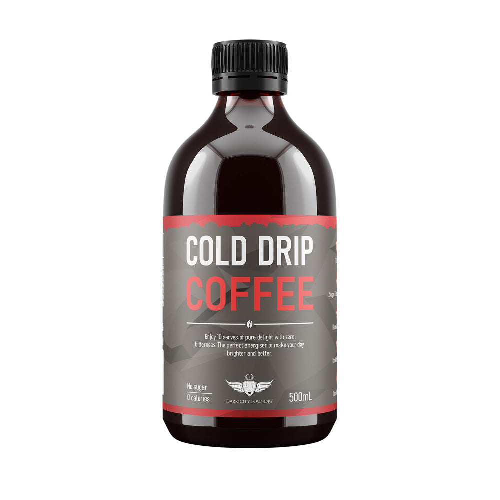 bottle of cold drip coffee 500ml