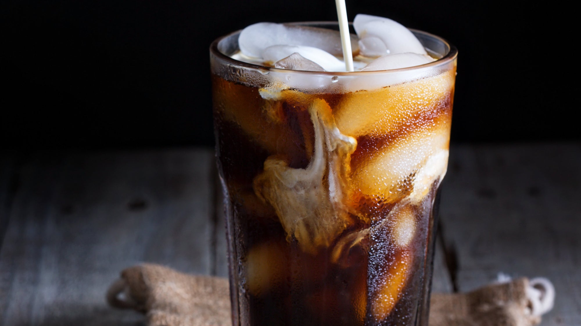 iced coffee made with cold brew coffee